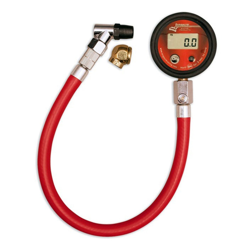 53006 Longacre Standard Economy Digital Tire Gauge with Bleeder, 0-60 lbs