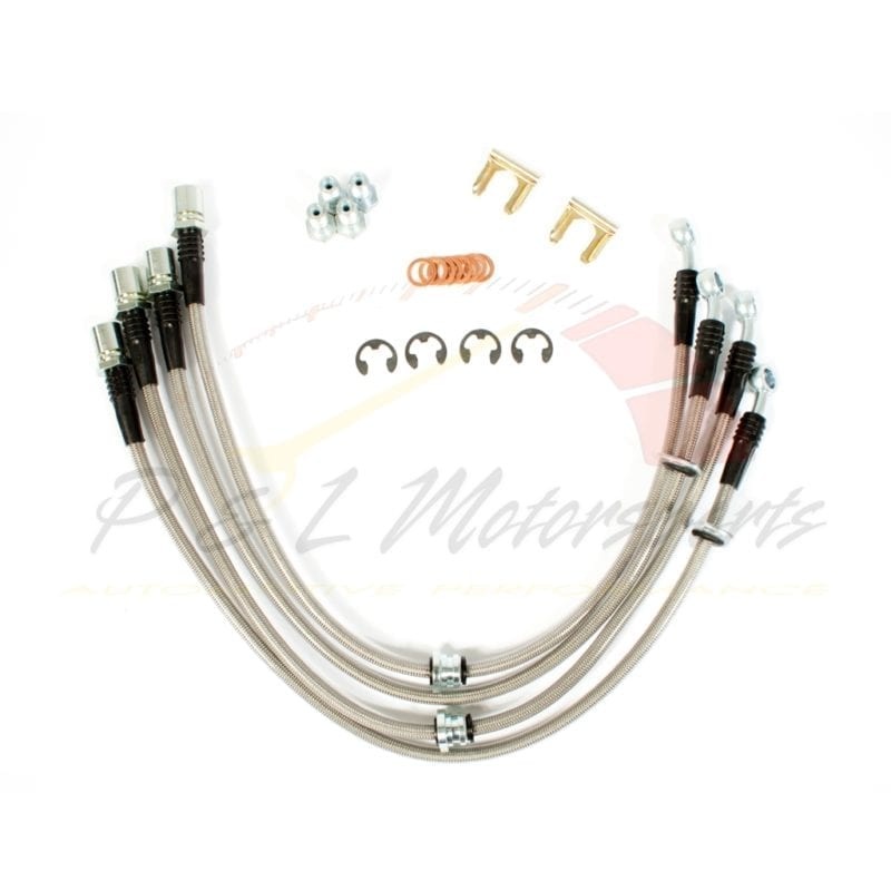 P&L Motorsports 02-07 WRX/STI Stainless Steel Brake Line Kit