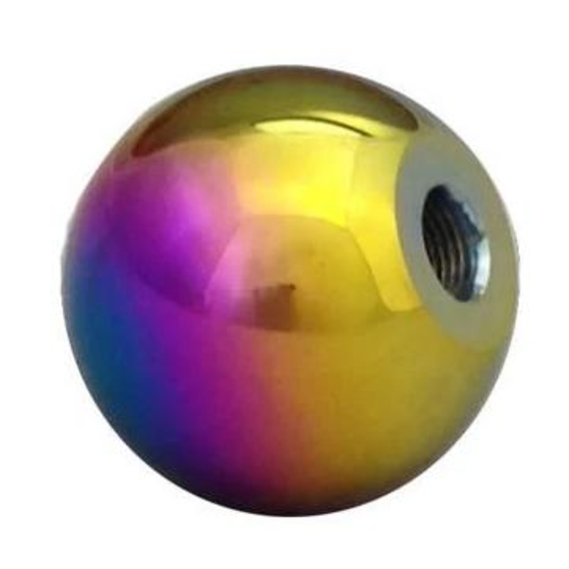Torque Solution Universal 10×1.25 Billet Shift Knob – Neochrome (TS-BSK-001NC)