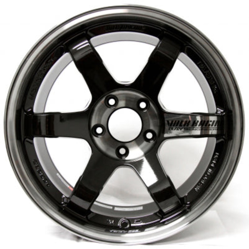 Volk Racing TE37SL Wheel 18×9.5 +38 5×120 Pressed Double Black (Set of Four)