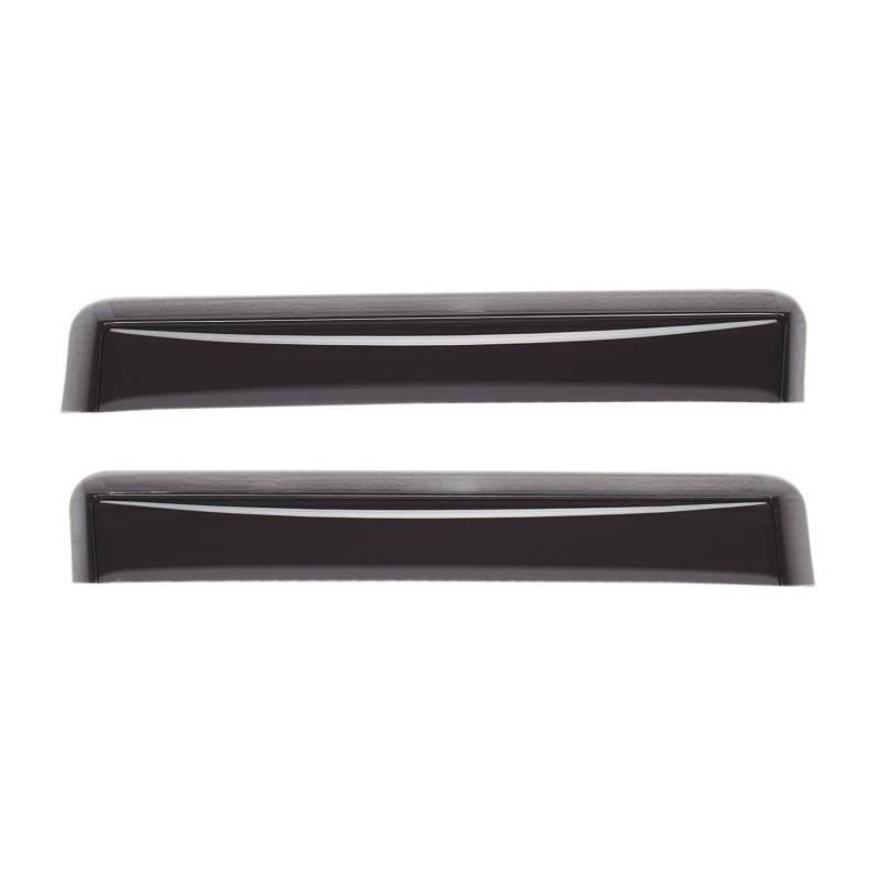 WeatherTech 21-25 Chevrolet TrailBlazer Rear Side Window Deflectors – Dark Tint