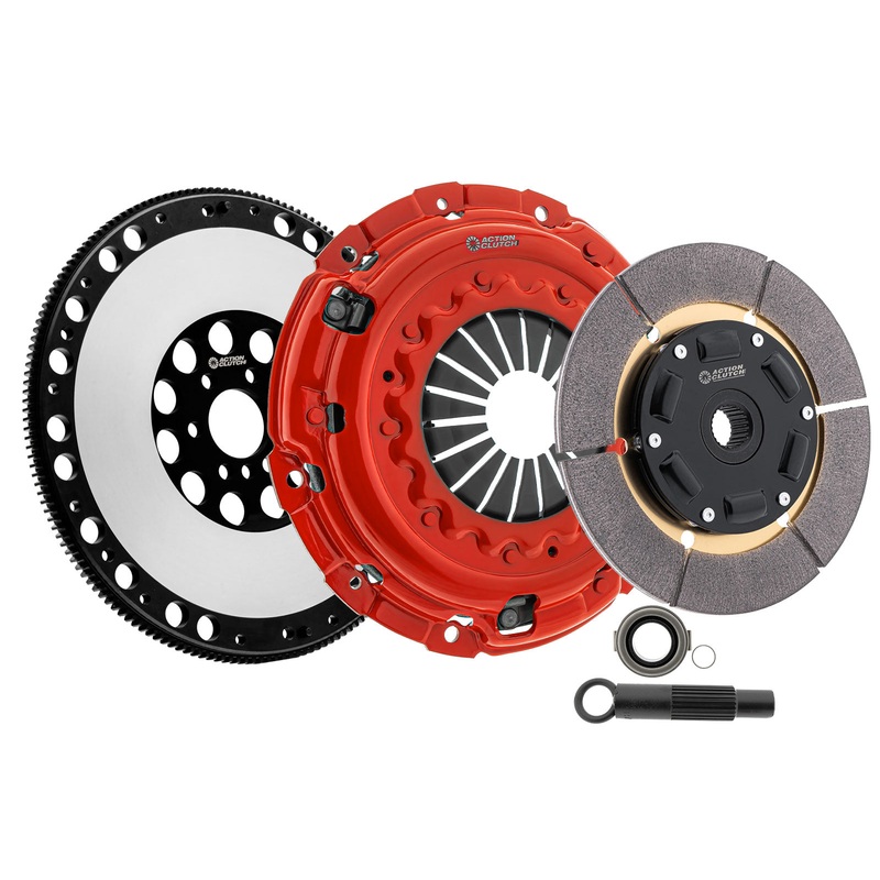 Action Clutch ACR-0600-SPR Ironman Sprung (Street) Clutch Kit for Honda Accord 2003-2012 2.4L (K24A4) Includes Lightened Flywheel