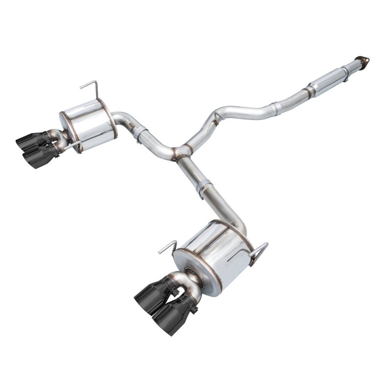 AWE Tuning 2022+ VB Subaru WRX Touring Edition Exhaust – Diamond Black Tips