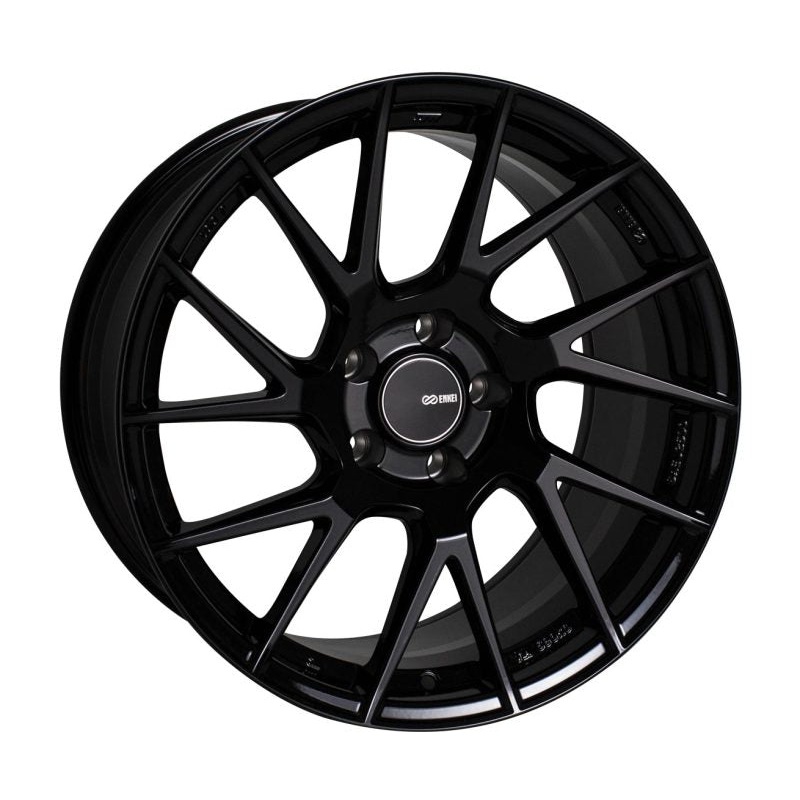 Enkei TM7 17×8.0 5×114.3 45mm Offset 72.6mm Bore Gloss Black Wheel