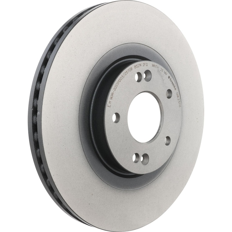PRIME UV Coated Front Disc Brake Rotor – 09.E237.11