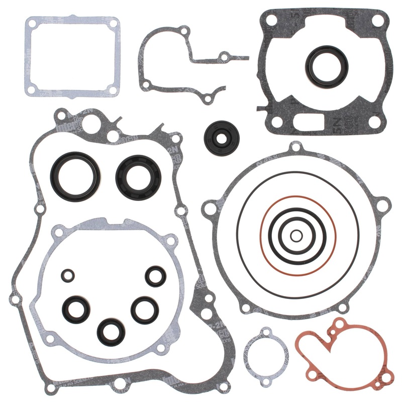 Vertex 811633 Gaskets 90-91 Yamaha YZ125 Complete Gasket Kit w/ Oil Seals