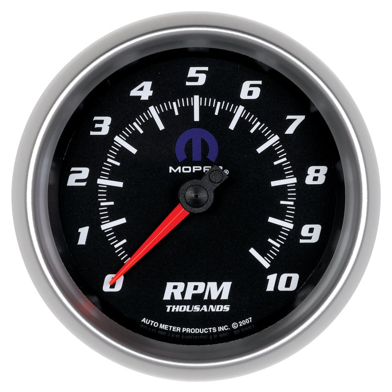 Autometer Mopar 3-3/8in 10K RPM In-Dash Tachometer Gauge – Black