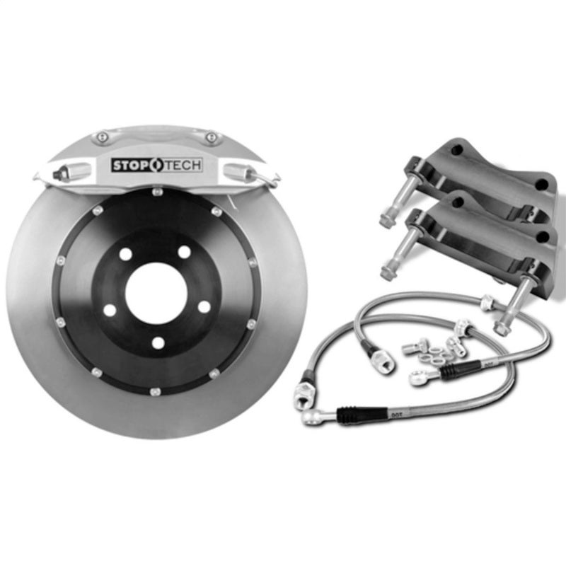 StopTech 06-08 BMW Z4 (E86) / 06 M3 Rear BBK w/Trophy Anodized ST-40 Caliper 355×32 Slotted Rotors
