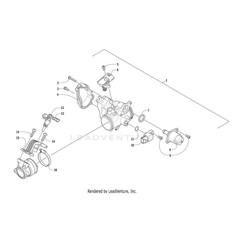 Throttle Body Assy By Arctic Cat
