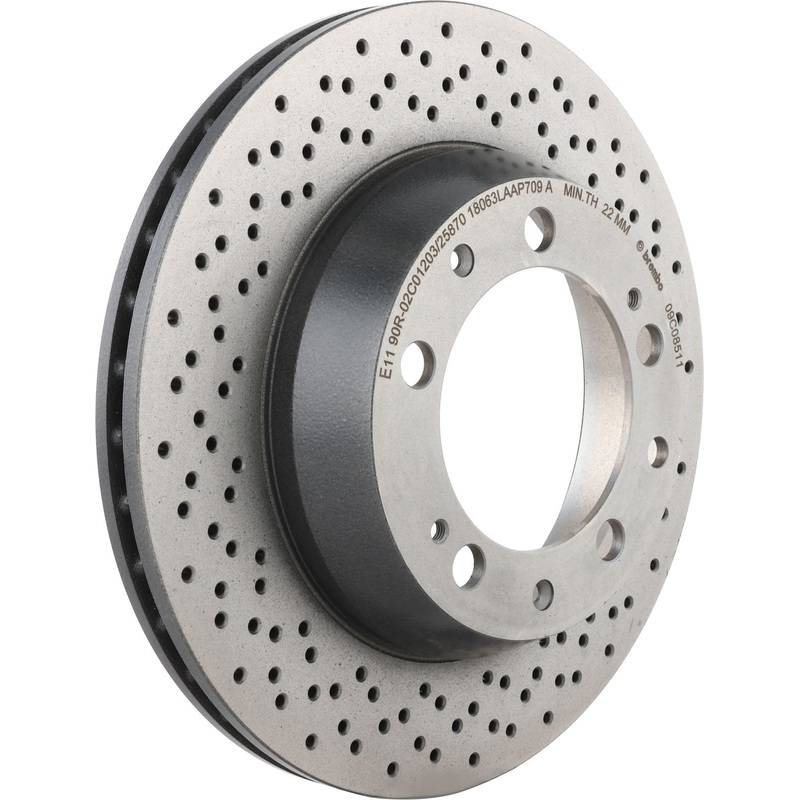 PRIME UV Coated Rear Disc Brake Rotor – 09.C085.11