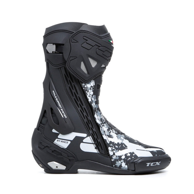 TCX RT-Race Boot Black/White/Grey Size – 42