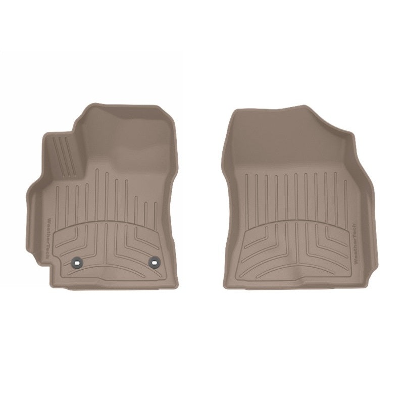 WeatherTech 17-19 Toyota Corolla (Automatic Trans) Front FloorLiner HP – Tan