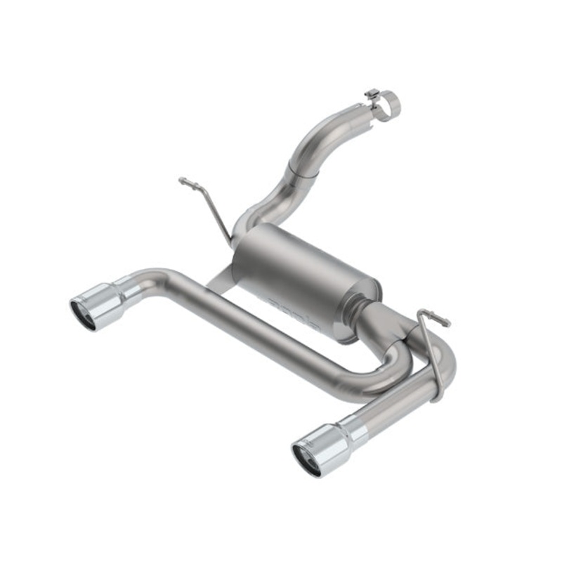 Borla Axle-Back 2018-2024 Jeep Wrangler JL/JLU 3.6L 2DR/4DR (3.5″ tip)