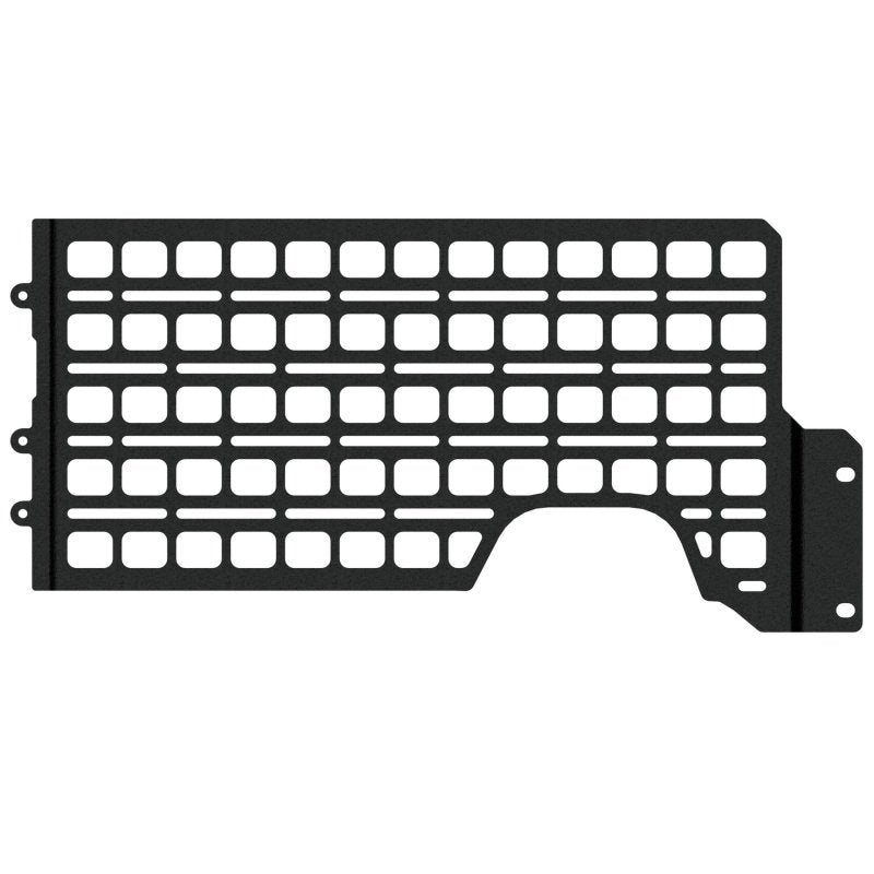 BuiltRight Industries 2019+ Ford Ranger 5ft Bed Bedside Rack System – Driver Front Panel