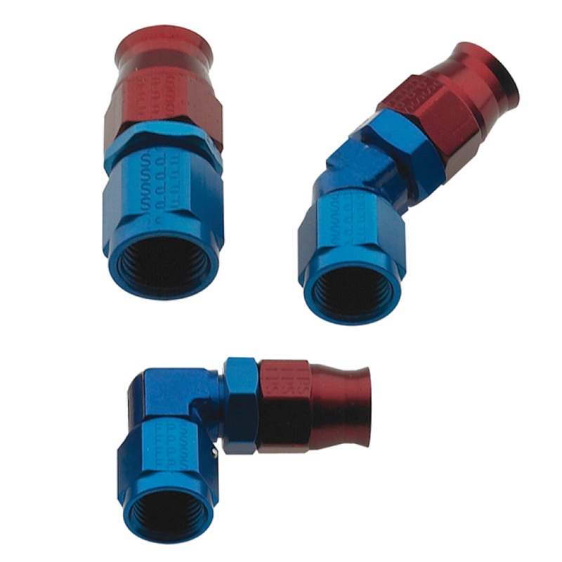 Fragola -8AN 90 Degree Hose End – Alum