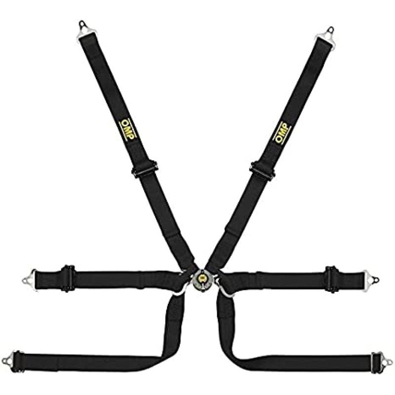 OMP Safety Harness Tecnica 2In Prot Black Pull Up – (Fia 8853-2016)