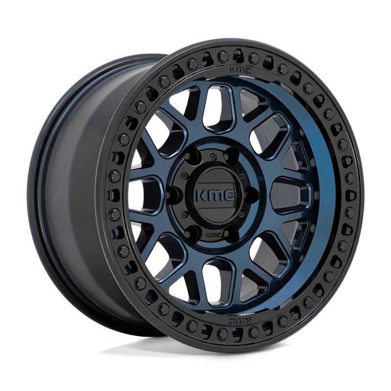 KMC Wheels KM549 GRS 18″ 6×139.7 Midnight Blue With Gloss Black Lip