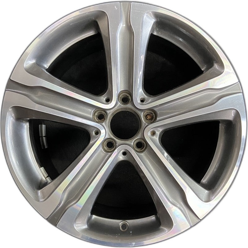 18″ MERCEDES GLC-CLASS 16 253 Type GLC300 18×8 5 spoke straight spokes sales code R31 Original OEM Wheel Rim