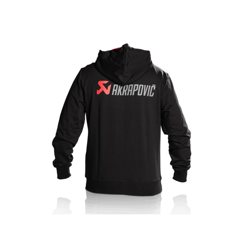 Akrapovic Mens Akrapovic Logo Black Hoodie – XXL