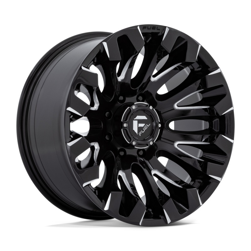 Fuel Wheels D828 Quake 20″ 8×180 Gloss Black Milled