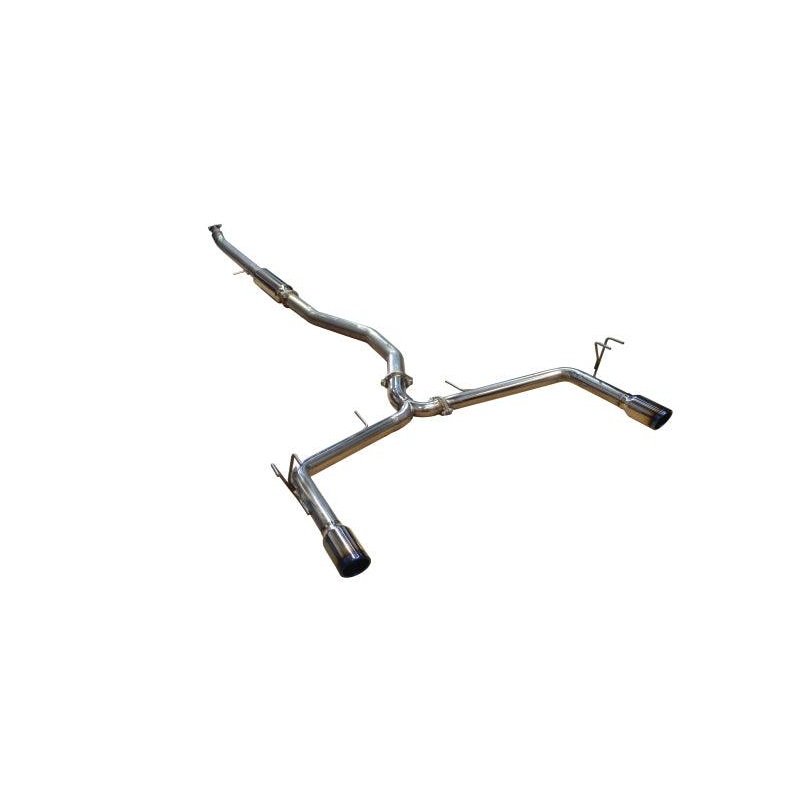 Injen 16-20 Honda Civic 1.5L Turbo 4Cyl (Sedan) 63mm SS Cat-Back Exhaust w/ Dual Burnt Titanium Tips
