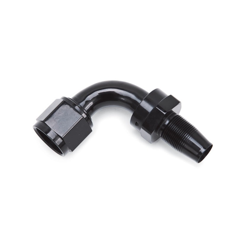Russell Performance -8 AN 90 Degree Hose End Without Socket – Black