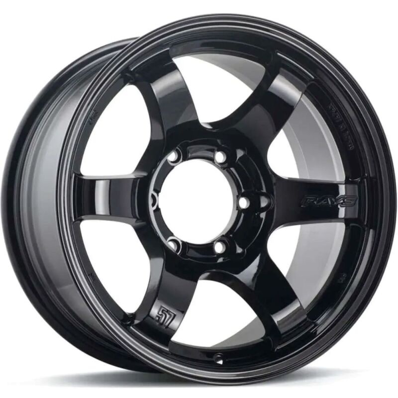 Gram Lights 57DR-X 18×9 + 00-6×135 Glossy Black Wheel