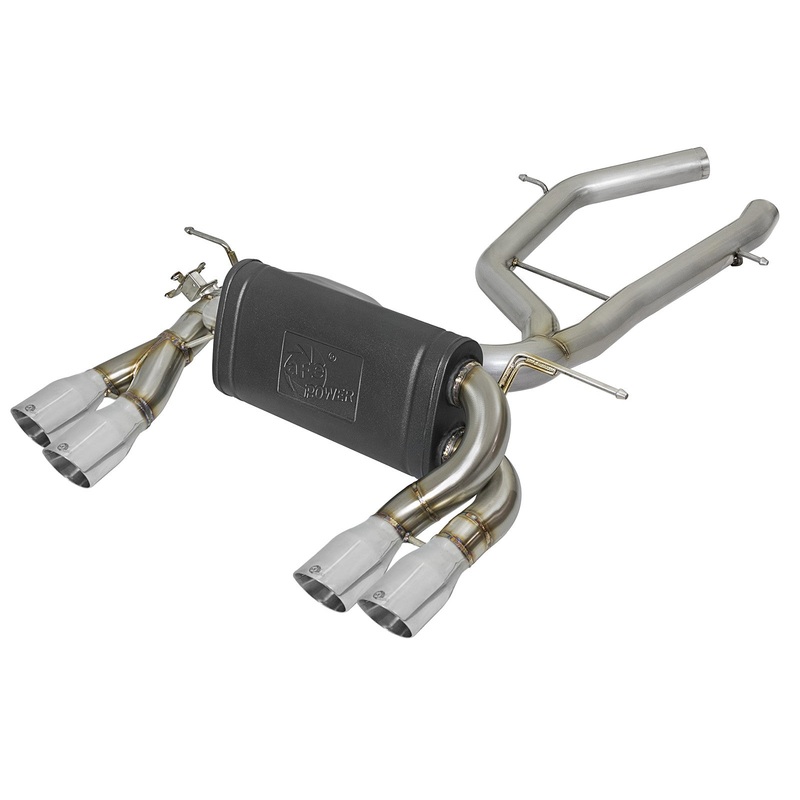 AFE MACH Force-Xp Axle-Back Exhaust System 2015-2020 BMW M3/M4 (F80/82) L6-3.0L