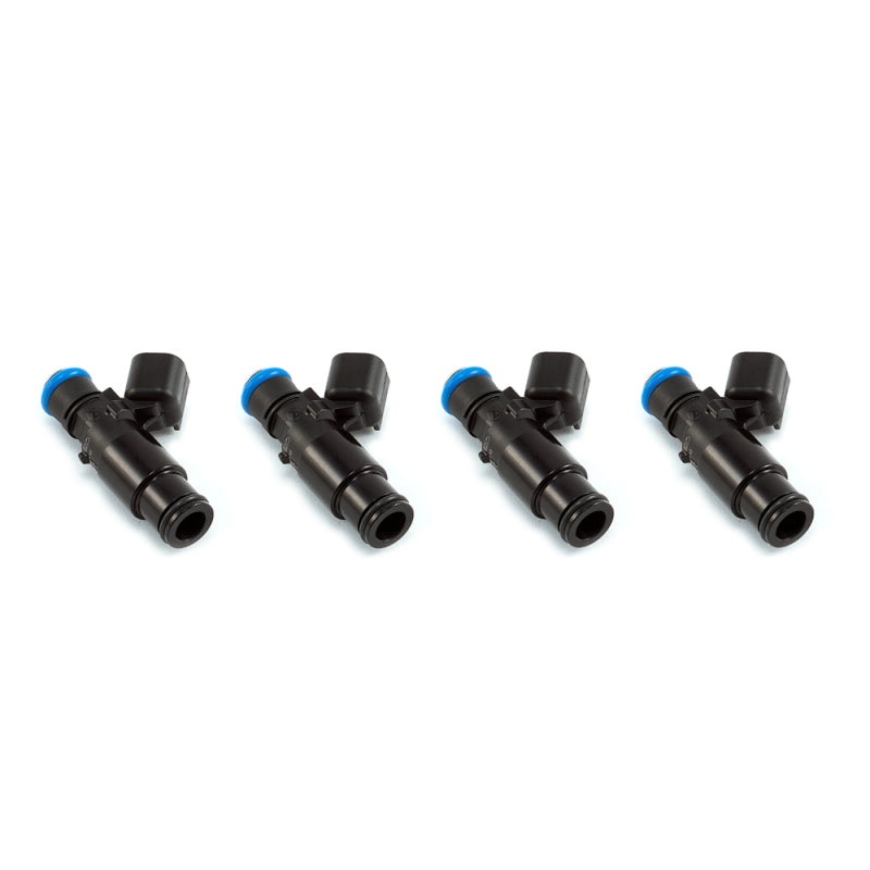 Injector Dynamics 2600-XDS Injectors – 48mm Length – 14mm Top – 14mm Bottom Adapter (Set of 4)