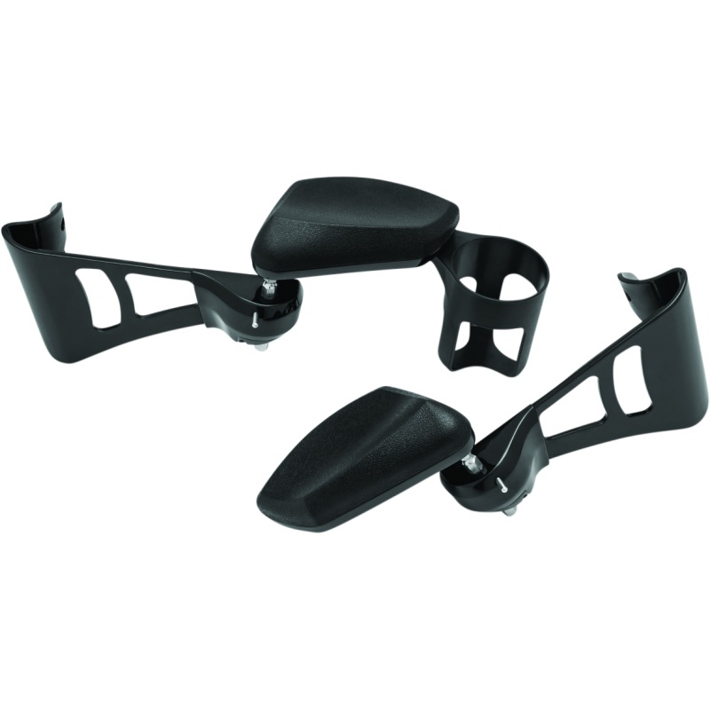 Kuryakyn Passenger Armrest 14-Up Touring & Tri Glide Black