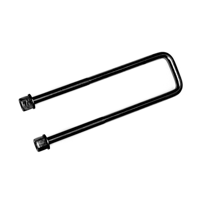 Square Leaf Spring Suspension U-Bolt | 9/16″ x 2-1/2″ Wide x 8-3/4″ Long | UBT4036