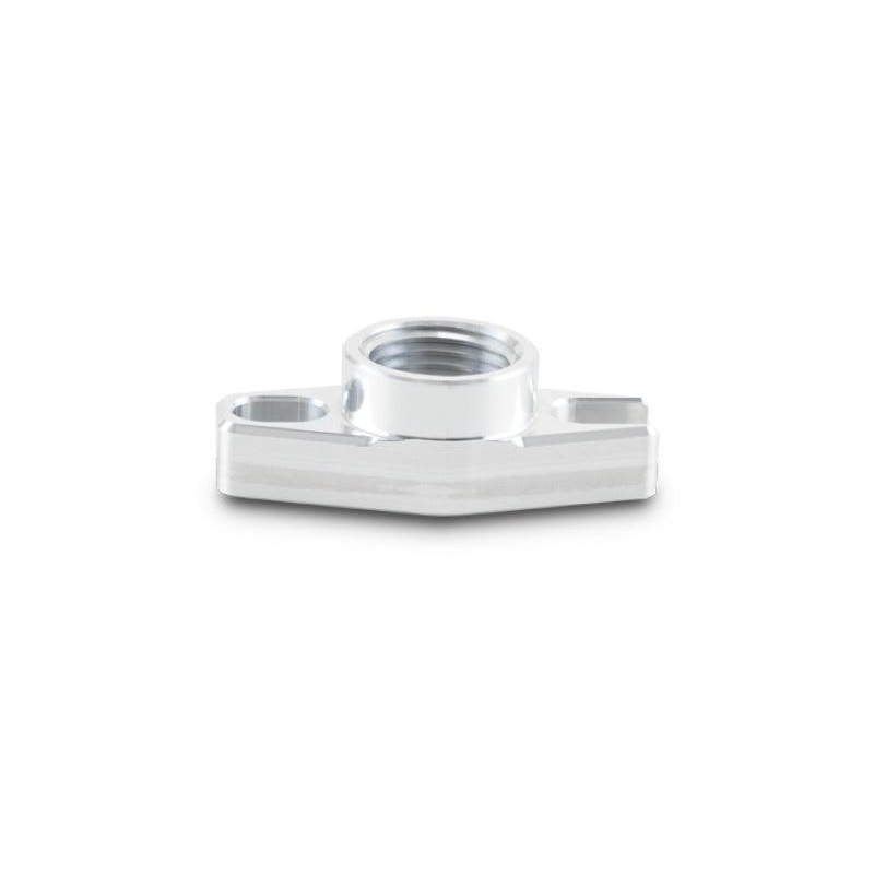Vibrant 1/2in NPT Female 1.5in to 1.75in Bolt Hole Oil Drain Flange w/Crowfoot