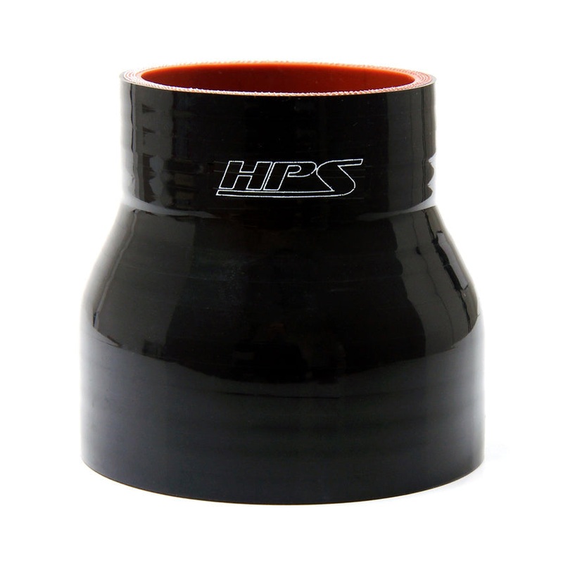 HPS 2″ – 3-1/4″ 4-ply Reinforced Silicone Straight Coupler Hose | Universal (HTSR-200-325-BLK)