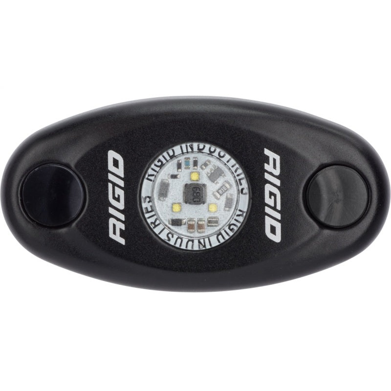 Rigid Industries A-Series Light – Black – Low Strength – Red