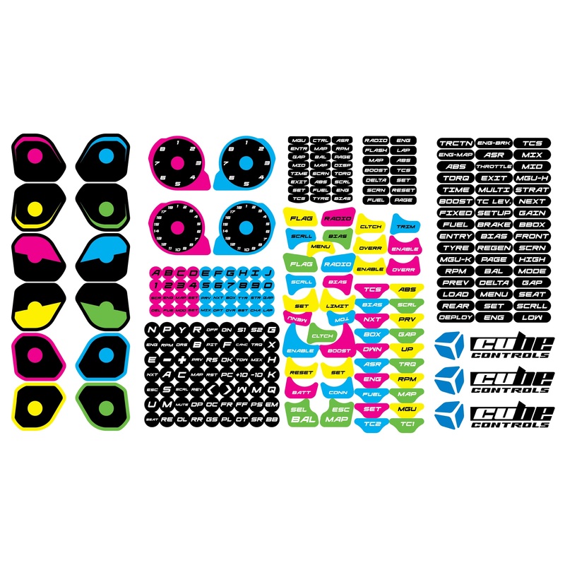 Cube Controls Sticker Kits