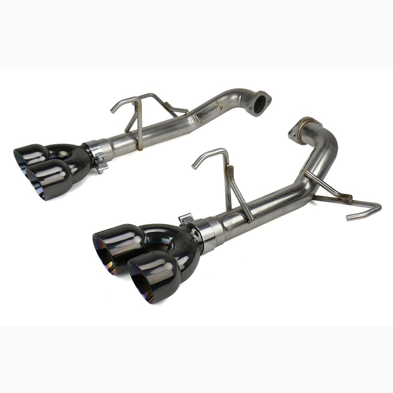 FactionFab Axle Back Exhaust w/ Black Tips – 2019-2021 STI