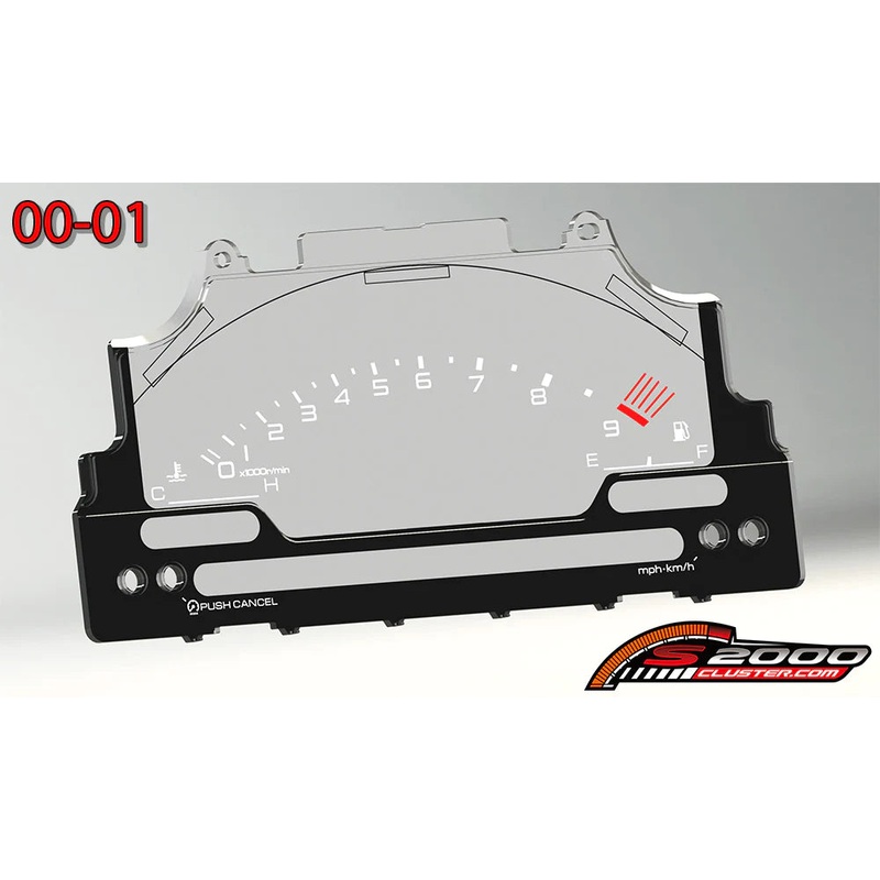 S2000Cluster.com 00-03 S2000 Gauge Cluster Lens