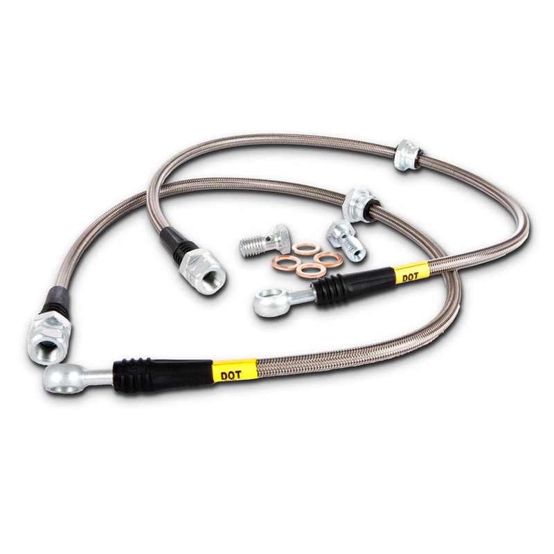 StopTech Stainless Steel Brake Lines – Rear – 08-21 WRX