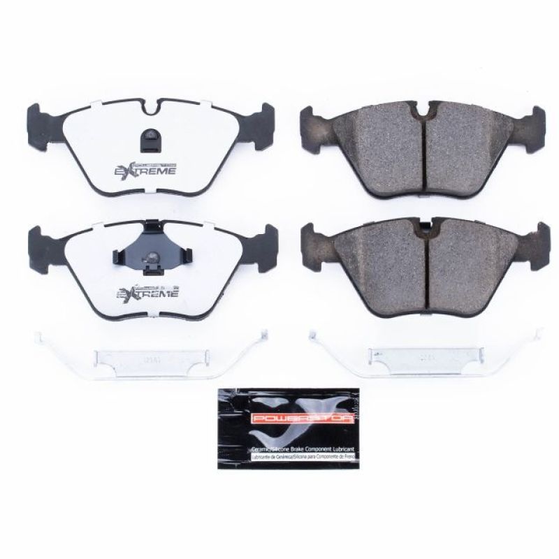 PowerStop Power Stop 89-91 Audi 200 Front Z26 Extreme Street Brake Pads w/Hardware