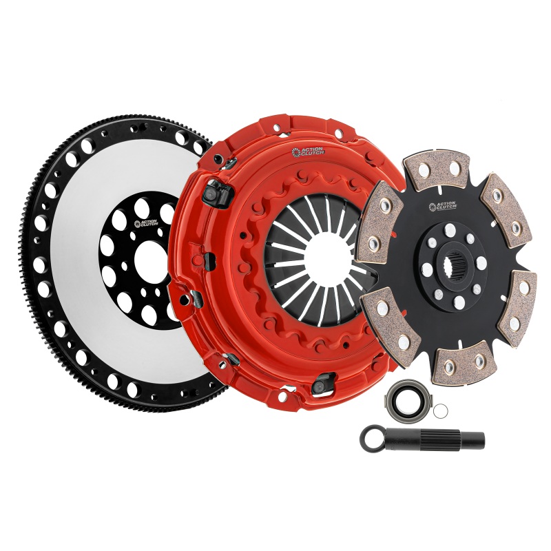 Action Clutch 01-03 BMW 330Xi 3.0L (M54) 5-Speed RWD Stage 6 Clutch Kit (2MD) w/Lightened Flywheel