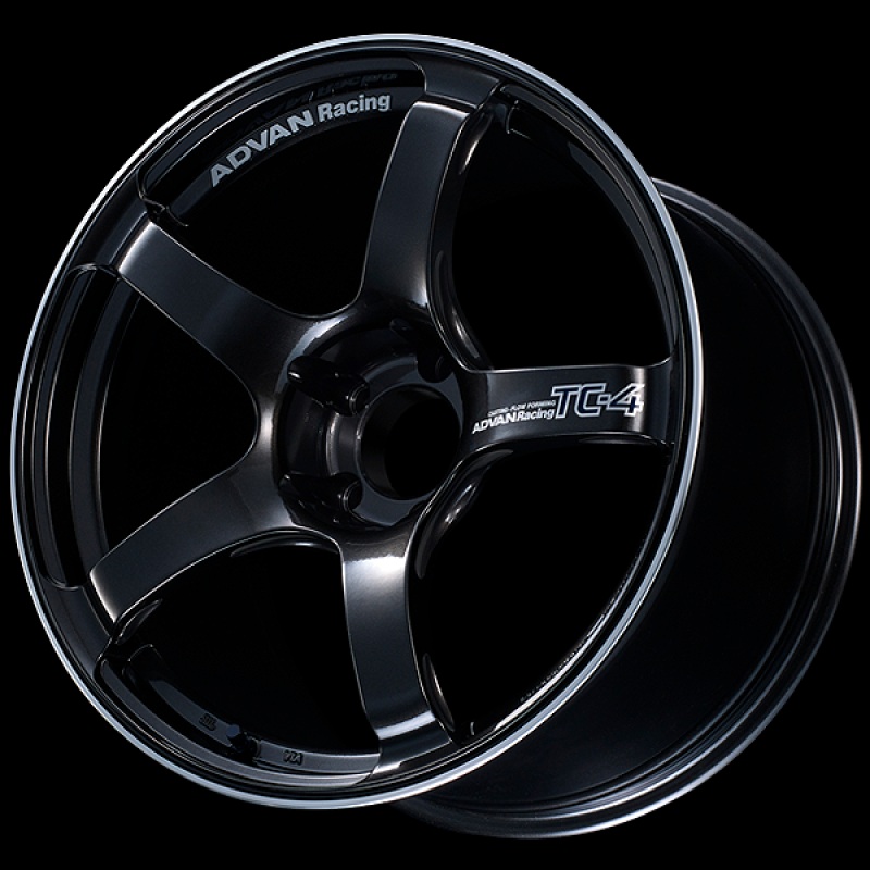 Advan TC4 18×7.5 +50 5-100 Racing Black Gunmetallic & Ring Wheel