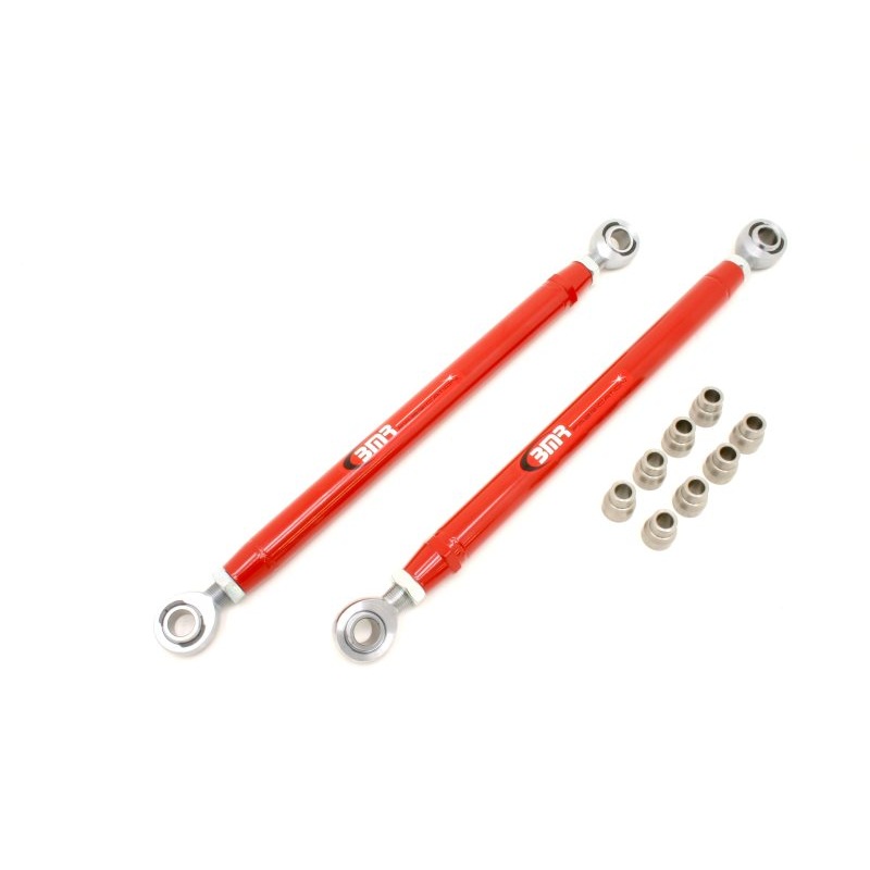 BMR 05-14 S197 Mustang Double Adj. Lower Control Arms w/ Heavy Duty Rod Ends – Red