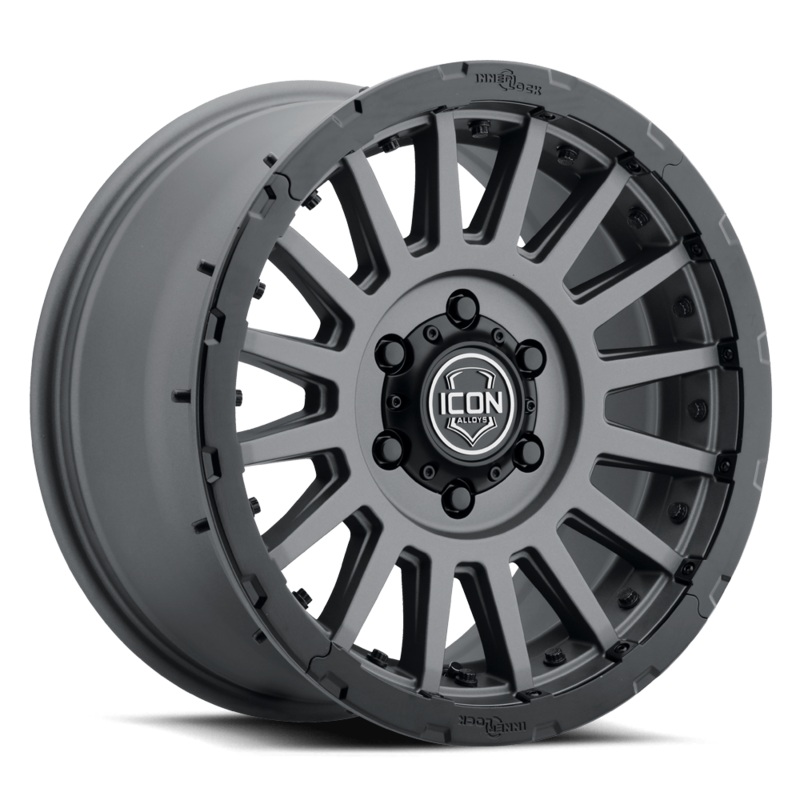 ICON Alloys Recon Pro 18″ 6×139.7 Charcoal