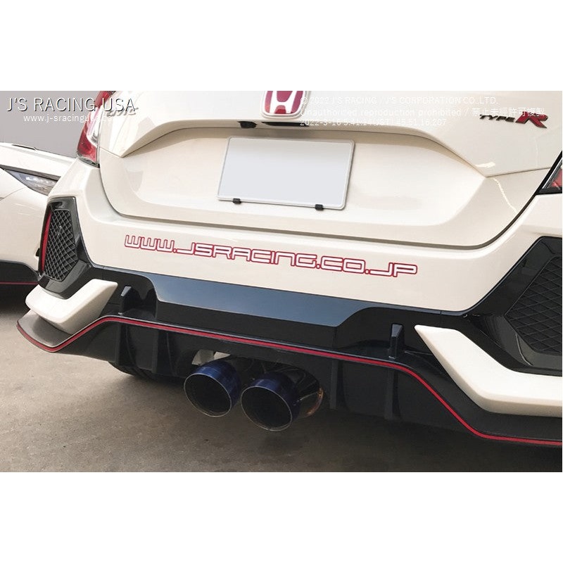 J’s Racing Civic Type R FK8 FX-Pro Full Titanium Exhaust