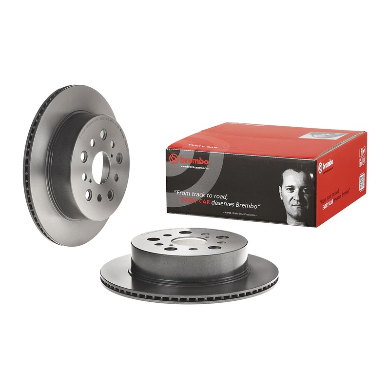 PRIME UV Coated Rear Disc Brake Rotor – 09.B453.11
