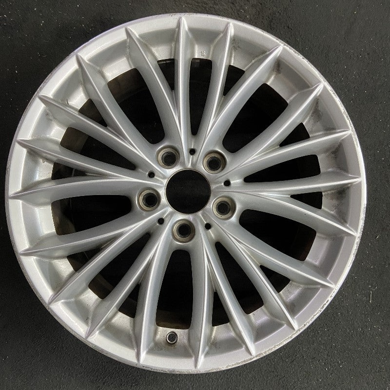 18″ BMW 323i 08-11 18×8 alloy frt 10 spoke frt V spoke Original OEM Wheel Rim