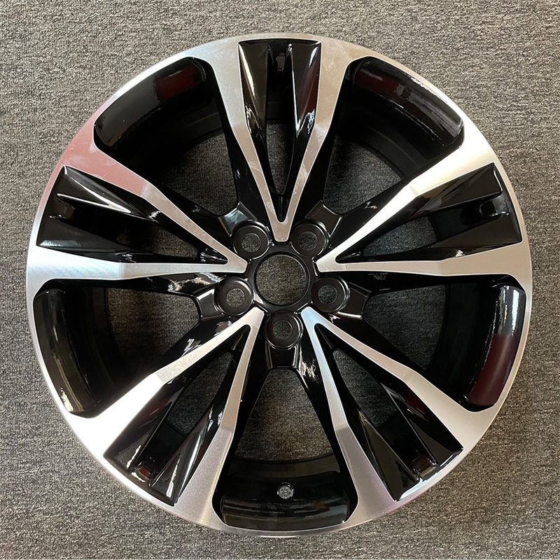 Brand New Single 17″ 17×7 Alloy 10 spoke Wheel for Toyota COROLLA 2017 2018 2019 Machined Black OEM Quality Replacement Rim