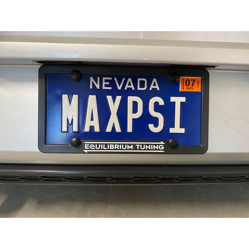 EQT License Plate Frame