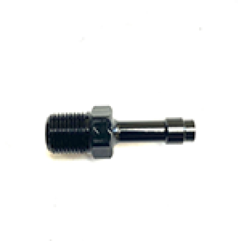 Fragola 1/4 Hose Barb x 1/8 NPT Low Profile – Black