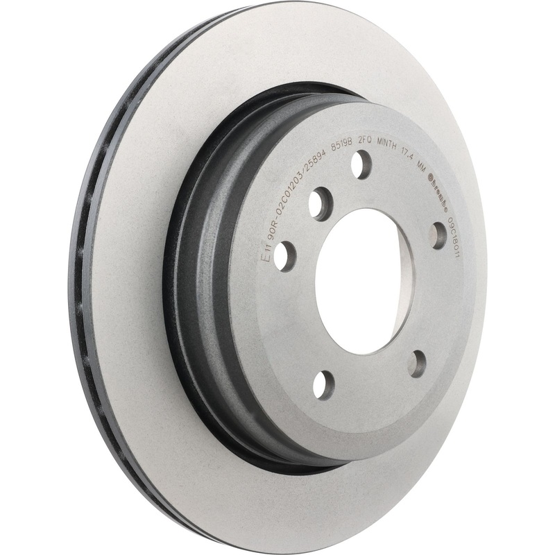 PRIME UV Coated Rear Disc Brake Rotor – 09.C180.11
